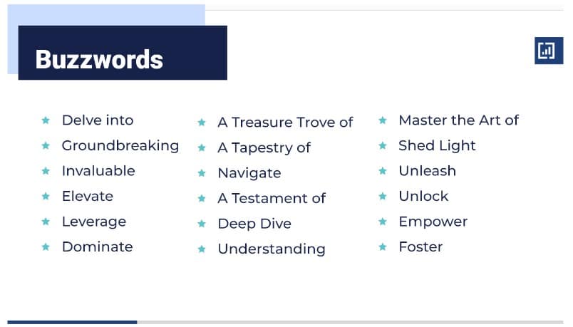 List of Buzzwords